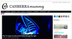 Desktop Screenshot of canberramummy.com